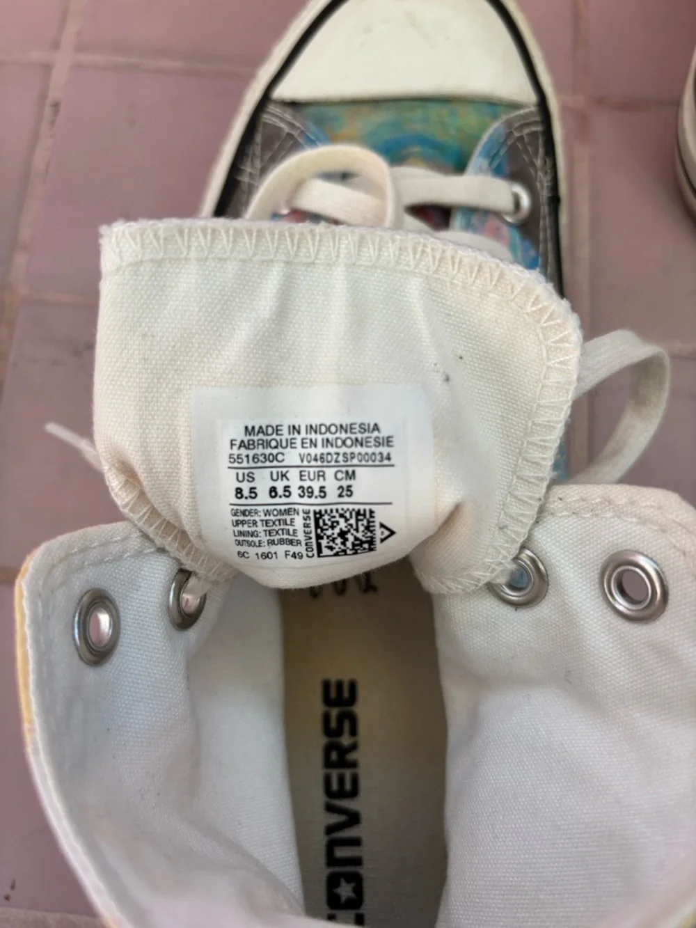 Rainbow Sunset Converse - Picture 4 of 4